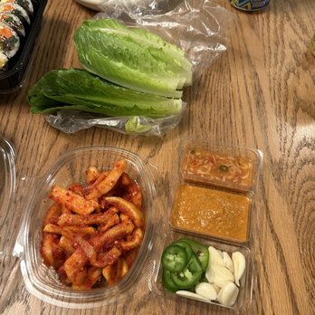 Kang's Jokbal - Sides and dipping sauces - Korean Near Me - Edmonds, Washington