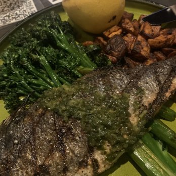 Makers Union - Whole Grilled Branzino - Pubs Near Me - Reston, Virginia Makers Union - Whole Grilled Branzino - Pubs Near Me - Reston, Virginia
