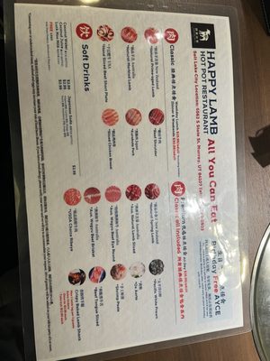Menu photo 2 Happy Lamb Hot Pot Murray, UT