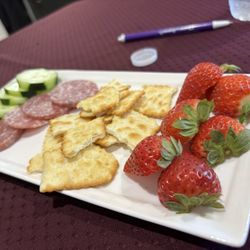 Stuyt Dairy Farmstead Cheese Company - Goodies to go along with tasting platter