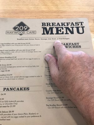 Menu photo 7 Haywood 209 Cafe Waynesville, NC Menu photo 7 Haywood 209 Cafe Waynesville, NC