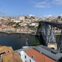 Ponte Dom Luís I - View of bridge from Gaia