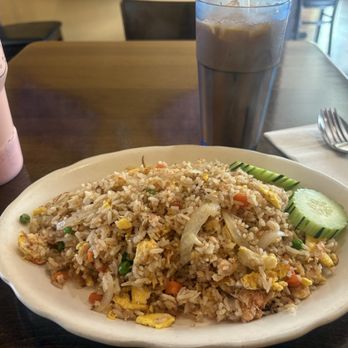 Kozy Korner Thai Cuisine - Crab fried rice & Thai iced tea - Thai Near Me - Glendale, California