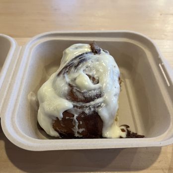 Botanist Coffeehouse - cinnamon roll - Coffee & Tea Near Me - Ithaca, New York