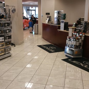 Crown Lexus - Lobby - Auto Repair Near Me - Ontario, California