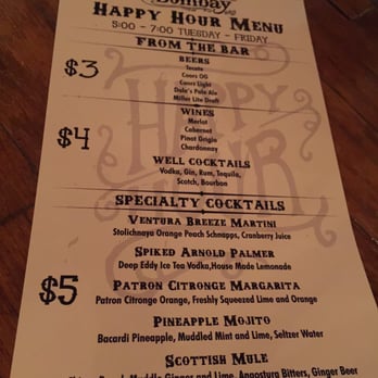 Bombay Bar & Grill - Happiest Hour - Bars Near Me - Ventura, California