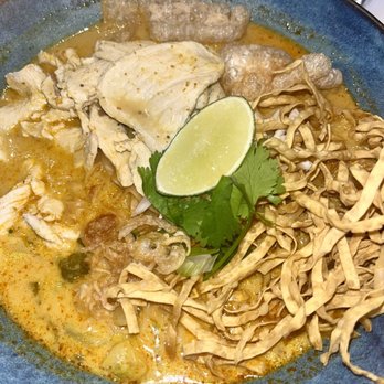 Ben Thai Cafe - Khao Soi with Chicken - Thai Near Me - San Francisco, California