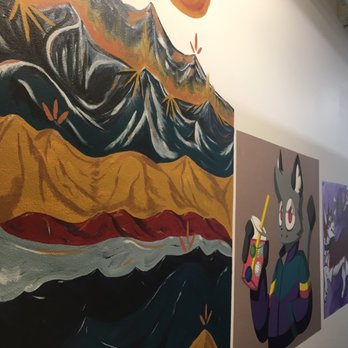 Black Pearl Boba Tea - Art wall - Coffee & Tea Near Me - Walla Walla, Washington Black Pearl Boba Tea - Art wall - Coffee & Tea Near Me - Walla Walla, Washington