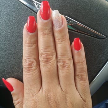 Pro Nails and Spa - Gel full set with a coffin shape. - Nail Salons Near Me - Goldsboro, North Carolina Pro Nails and Spa - Gel full set with a coffin shape. - Nail Salons Near Me - Goldsboro, North Carolina