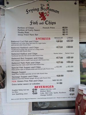Menu photo 1 The Frying Scotsman Beaverton, OR