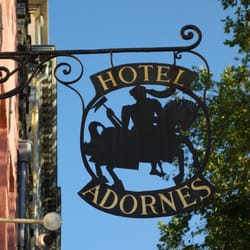 Adornes signage.