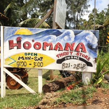 Ho'omana Thrift Store - Thrift Stores Near Me - Kapaa, Hawaii Ho'omana Thrift Store - Thrift Stores Near Me - Kapaa, Hawaii