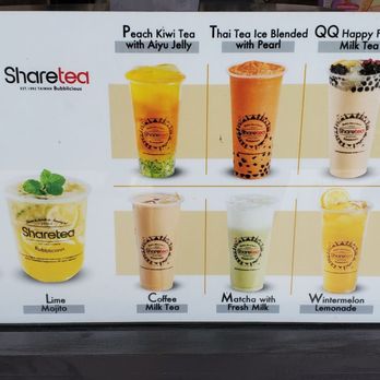 Sharetea - Top ten best selling drinks - Coffee & Tea Near Me - Cerritos, California Sharetea - Top ten best selling drinks - Coffee & Tea Near Me - Cerritos, California