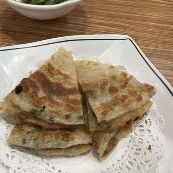 One More Bite Dumpling House - House special onion pancake - Dim Sum Near Me - Wildomar, California One More Bite Dumpling House - House special onion pancake - Dim Sum Near Me - Wildomar, California