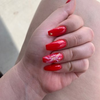 Red Nails & Spa - Nails not even the same shape - Nail Salons Near Me - Phoenix, Arizona Red Nails & Spa - Nails not even the same shape - Nail Salons Near Me - Phoenix, Arizona