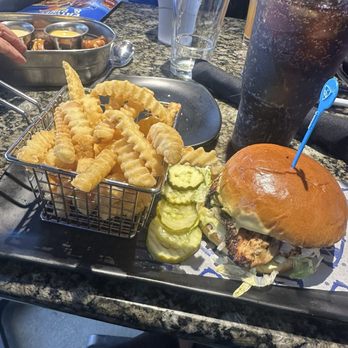 Topgolf - Chicken sandwich - Golf Near Me - Auburn Hills, Michigan Topgolf - Chicken sandwich - Golf Near Me - Auburn Hills, Michigan