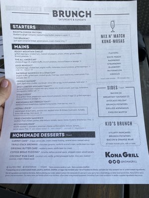 Menu photo 4 Kona Grill Liberty Township, OH