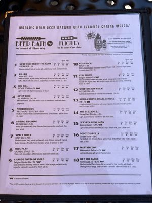 Menu photo 5 Superior Bathhouse Brewery Hot Springs, AR Menu photo 5 Superior Bathhouse Brewery Hot Springs, AR