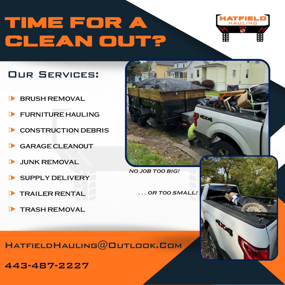 HATFIELD HAULING Request a Quote 15 Photos Taneytown, Maryland