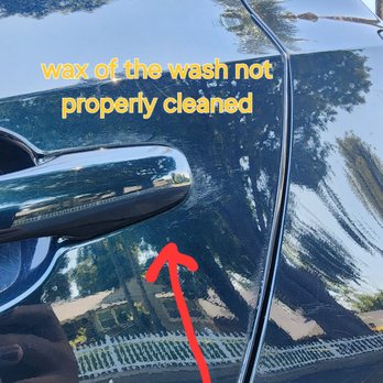 King Auto Detailing - Wax not properly cleaned. - Auto Detailing Near Me - Northridge, California