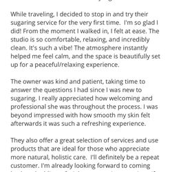 Over The Moon Esthetics - My review 3 months ago.