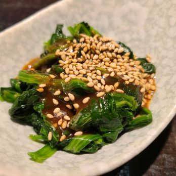 Toku Japanese Restaurant - Spinach gomae - Japanese Near Me - Richmond, British Columbia Toku Japanese Restaurant - Spinach gomae - Japanese Near Me - Richmond, British Columbia