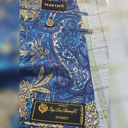 Navin's - Let your lining do the talking. Loro Piana Custom Jacket made by Navin's.