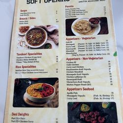 Hyderabad House - Menu