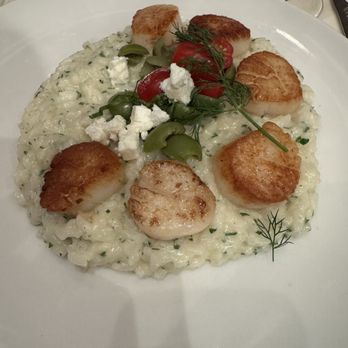 Cafe Nuovo - Scallop Risotto - New American Near Me - Providence, Rhode Island Cafe Nuovo - Scallop Risotto - New American Near Me - Providence, Rhode Island