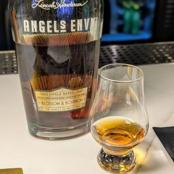 Blossom & Bourbon - Angel's Envy, Blossom & Bourbon barrel pick, 55% ABV (1 oz pour) - American Near Me - San Jose, California Blossom & Bourbon - Angel's Envy, Blossom & Bourbon barrel pick, 55% ABV (1 oz pour) - American Near Me - San Jose, California