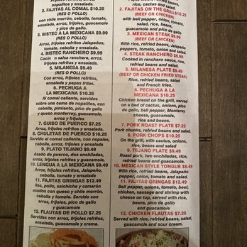 El Rincon Tapatio - Menu - Mexican Near Me - Dallas, Texas El Rincon Tapatio - Menu - Mexican Near Me - Dallas, Texas