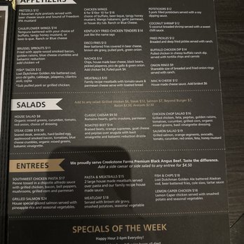 Barrel Room - Menu - Bars Near Me - Surprise, Arizona