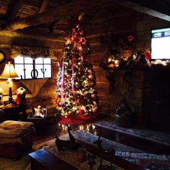 Christmas Home Tours - The log cabin's Charming Christmas Tree. - Historical Tours Near Me - Glendale, Kentucky Christmas Home Tours - The log cabin's Charming Christmas Tree. - Historical Tours Near Me - Glendale, Kentucky