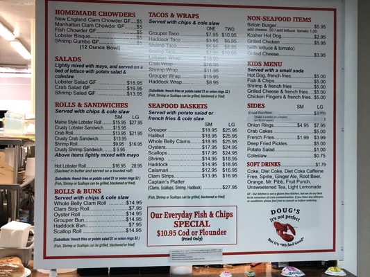 Menu photo 5 Doug's Seafood Bonita Springs, FL
