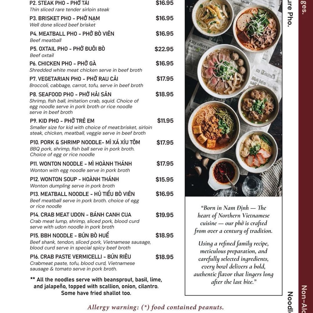 New menu New menu