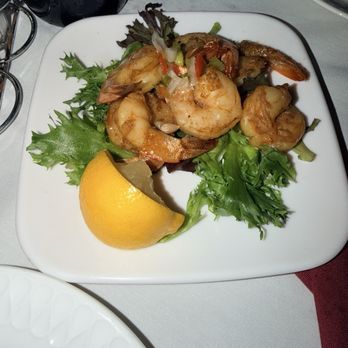 Astor’s Table - Shrimp had good seasoning but shrimp quality was just meh. - Breakfast & Brunch Near Me - Katy, Texas