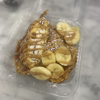 Scoops on Main - Funky monkey - Desserts Near Me - Visalia, California Scoops on Main - Funky monkey - Desserts Near Me - Visalia, California