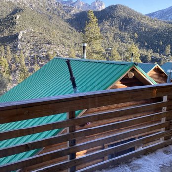 Mt Charleston Lodge Cabins - The beautiful view outside of our cabin from the patio. - Hotels Near Me - Las Vegas, Nevada Mt Charleston Lodge Cabins - The beautiful view outside of our cabin from the patio. - Hotels Near Me - Las Vegas, Nevada