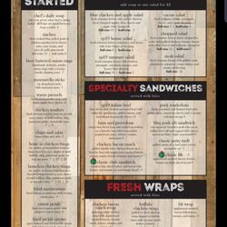 SP19 - Menu