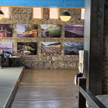 Gallery Coffee - Large pictures of the Picture Rocks. - Coffee & Tea Near Me - Munising, Michigan Gallery Coffee - Large pictures of the Picture Rocks. - Coffee & Tea Near Me - Munising, Michigan