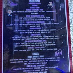 Small Plate Menu