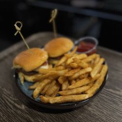 CMX CineBistro - Sliders and fries