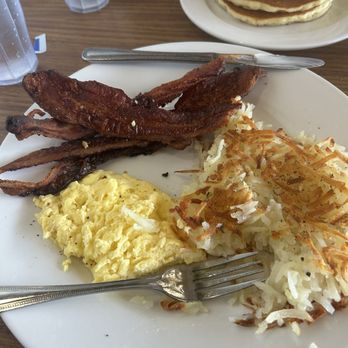 Pancake Café - Eggs- 5/10 Bacon- 6/10 Hash browns- 4/10 - Breakfast & Brunch Near Me - Naperville, Illinois Pancake Café - Eggs- 5/10 Bacon- 6/10 Hash browns- 4/10 - Breakfast & Brunch Near Me - Naperville, Illinois
