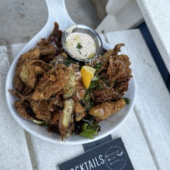 Granite House Lounge - Fried artichokes and Oysters - Southern Near Me - Fredericksburg, Texas Granite House Lounge - Fried artichokes and Oysters - Southern Near Me - Fredericksburg, Texas