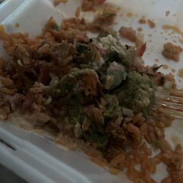 Arroz con pollo.. extra chicken, add guacamole, add pico, black olives and fresh jalapeños YUMMY Arroz con pollo.. extra chicken, add guacamole, add pico, black olives and fresh jalapeños YUMMY