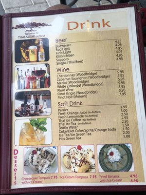 Menu photo 8 Thai-Sushi Express Deerfield Beach, FL