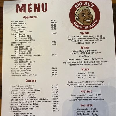 Big Al’s Down The Hatch by null