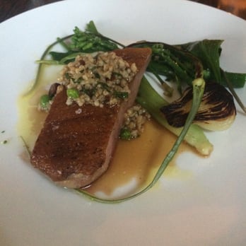 Fork - Duck breast with smoked oats. - New American Near Me - Philadelphia, Pennsylvania Fork - Duck breast with smoked oats. - New American Near Me - Philadelphia, Pennsylvania