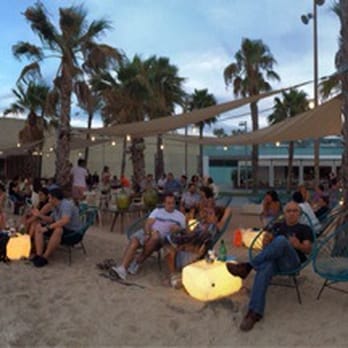Salt - Panorama of the beach bar view - American Near Me - Barcelona, B Salt - Panorama of the beach bar view - American Near Me - Barcelona, B