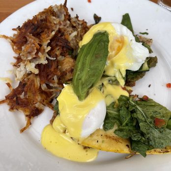 Shorehouse Kitchen - Roasted veggie and pistachio benedict - Coffee & Tea Near Me - La Jolla, California Shorehouse Kitchen - Roasted veggie and pistachio benedict - Coffee & Tea Near Me - La Jolla, California